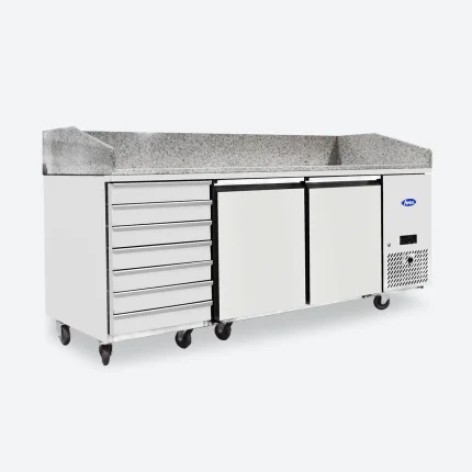 seria epfmasa frigorifica rece cu 7 sertare si 2 usi cu blat de marmura 895363