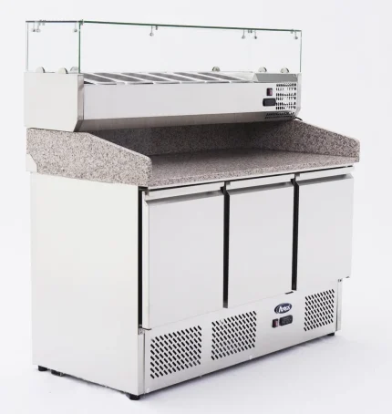 seria eslmasa frigorifica rece cu 3 usi pentru pregatirea pizzei 856715